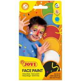 Ansiktsfarger 6 stk i gruppen Kids / Barnehåndverk og maling / Ansiktsmaling hos Pen Store (131271)