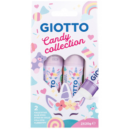 Candy Collection Limstift 20g 2-pakning i gruppen Kids / Kul og læring / Lim för barn hos Pen Store (131402)