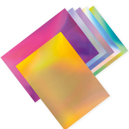 Fargeskiftende papir/kartong Magic Rainbow 12 ark i gruppen Kids / Kul og læring / Papir og Tegneblokker hos Pen Store (131533)