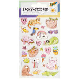 Epoxy stickers Sommer 1 Ark i gruppen Kids / Kul og læring / Stickers hos Pen Store (131541)