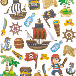 Stickers Pirater 2 Ark i gruppen Kids / Kul og læring / Stickers hos Pen Store (131546)