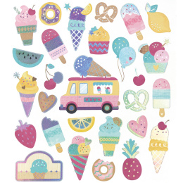 Stickers Sommer 2 Ark i gruppen Kids / Kul og læring / Stickers hos Pen Store (131549)