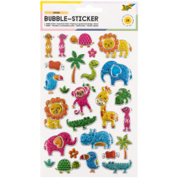 3D Stickers Safari 1 Ark i gruppen Kids / Kul og læring / Stickers hos Pen Store (131563)