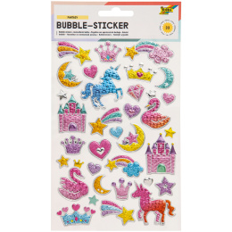 3D Stickers Fantasi 1 Ark i gruppen Kids / Kul og læring / Stickers hos Pen Store (131564)