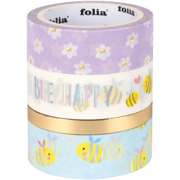 Washi-teip Bier 4-pakke i gruppen Hobby & Kreativitet / Hobbytilbehør / Washi Tape hos Pen Store (131591)