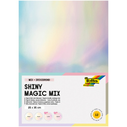 Fargeskiftende papir Shiny Magic Mix 12 Ark  i gruppen Kids / Kul og læring / Papir og Tegneblokker hos Pen Store (131614)