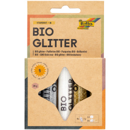 Bio Glitter Mix Stjernestøv  5-pakke i gruppen Kids / Kul og læring / Glitter og paljetter  hos Pen Store (131638)