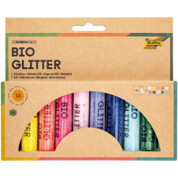 Bio Glitter Mix Rainbow 10-pakke i gruppen Kids / Kul og læring / Glitter og paljetter  hos Pen Store (131640)