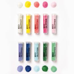 Bio Glitter Mix Rainbow 10-pakke i gruppen Kids / Kul og læring / Hobbyartikler for barn / Glitter og paljetter  hos Pen Store (131640)