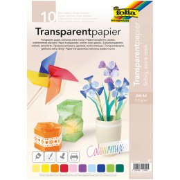 Transparent papir 115 g/m² 10-pakke i gruppen Kids / Kul og læring / Papir og Tegneblokker / Silkepapir  hos Pen Store (131658)