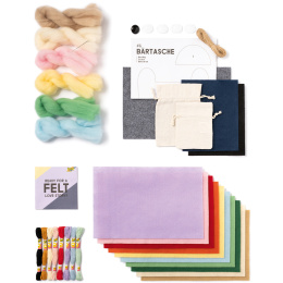 DIY-boks Filt Rainbow Edition i gruppen Hobby & Kreativitet / Skape / Håndverk og DIY hos Pen Store (131672)