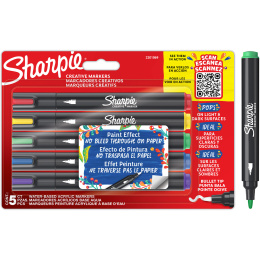 Creative Marker Bullet Tip 5-pakke i gruppen Penner / Kunstnerpenner / Akrylmarkers hos Pen Store (131697)