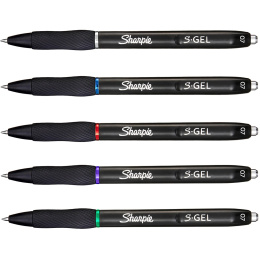 S-Gel 0,7 mm Colours 8-pakke Mix i gruppen Penner / Skrive / Gelpenner hos Pen Store (131703)
