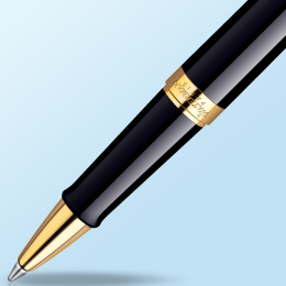 Hémisphère Black/Gold Rollerball i gruppen Penner / Fine Writing / Rollerballpenner hos Pen Store (132011)