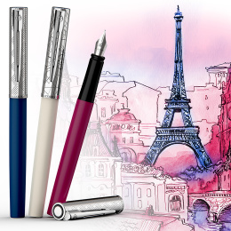 Allure Deluxe Metal & Pink Fyllepenn Fine i gruppen Penner / Fine Writing / Fyllepenner hos Pen Store (132014)