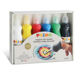 Poster paint Readymix 75 ml 6-sett i gruppen Kids / Barnehåndverk og maling / Maling for barn hos Pen Store (132037)