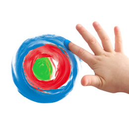 Fingerfarge Basic-sett 6x100g i gruppen Kids / Barnehåndverk og maling / Fingermaling hos Pen Store (132082)