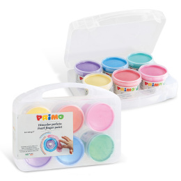 Fingerfarge Pearlescent-sett 6x100g i gruppen Kids / Barnehåndverk og maling / Maling for barn / Fingermaling hos Pen Store (132084)