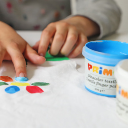 Fingerfarge for tekstil Basic-sett 6x100g i gruppen Kids / Barnehåndverk og maling / Fingermaling hos Pen Store (132088)