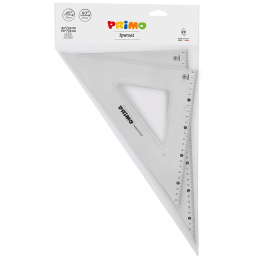 Set Vinkelhaker 45°/35 cm + 60°/35 cm i gruppen Hobby & Kreativitet / Hobbytilbehør / Linjaler / Plastlinjal hos Pen Store (132118)