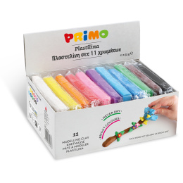 Plastelina Modelleire 11-pakning Start-kit 55 g i gruppen Kids / Barnehåndverk og maling / Leire for barn / Plastilina hos Pen Store (132154)