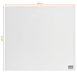 Glassplate Nobo 30x30 cm Hvit i gruppen Penner / Merking og kontor / Whiteboard tusjer hos Pen Store (132255)