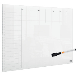 Transparent whiteboard Mini Weekly Planner A3 i gruppen Hobby & Kreativitet / Organisere / Hjemmekontor hos Pen Store (132382)