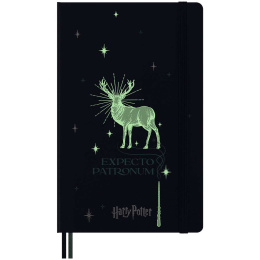 Hard Cover Notebook Large Harry Potter Expecto Patronum i gruppen  Papir & Blokk / Skrive og ta notater / Notatbøker hos Pen Store (132483)