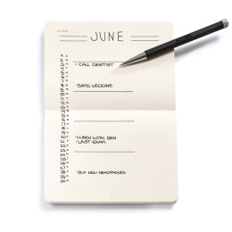 Bullet Journal Pocket 3-pack Black i gruppen  Papir & Blokk / Skrive og ta notater / Skriveblokker og hefter hos Pen Store (132551)