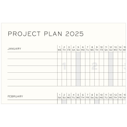 Kalender 18M Weekly Planner & Notebook Hard Cover A5 Port Red i gruppen  Papir & Blokk / Kalendere / 18 md kalendere hos Pen Store (132566)