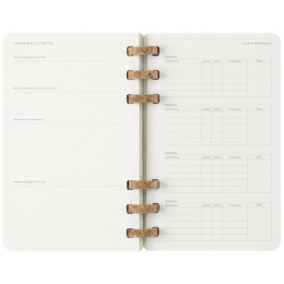 Spiral Planner 12M Soft Cover Large Black  i gruppen  Papir & Blokk / Kalendere / 12 md kalendere hos Pen Store (132587)