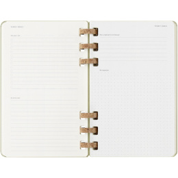 Spiral Planner 12M Hard Cover Large Kiwi Green i gruppen  Papir & Blokk / Kalendere / 12 md kalendere hos Pen Store (132588)