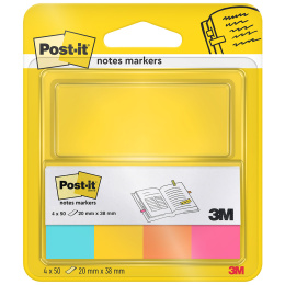 Post-it Index Tabs 20x38 4 farger i gruppen  Papir & Blokk / Skrive og ta notater / Post-it og notisblokker hos Pen Store (132698)