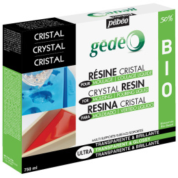 Gédéo Bio-based Crystal resin 750ml i gruppen Hobby & Kreativitet / Skape / Støping hos Pen Store (132708)