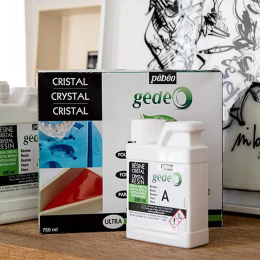 Gédéo Bio-based Crystal resin 750ml i gruppen Hobby & Kreativitet / Teknikker / Støping hos Pen Store (132708)