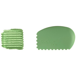 Catalyst Malerverktøy silicone wedge No 3 Green i gruppen Kunstnermateriell / Studio / Malekniver hos Pen Store (132802)