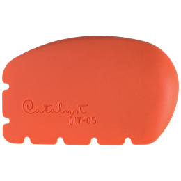 Catalyst Malerverktøy silicone wedge No 5 Orange i gruppen Kunstnermateriell / Studio / Malekniver hos Pen Store (132805)