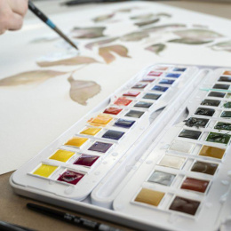 Akvarellfarge Studio 48 ½ - koppar i gruppen Kunstnermateriell / Kunstnerfarge / Akvarellmaling / Akvarellmaling i kopp hos Pen Store (132940)