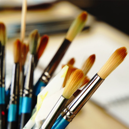 Watercolor brush series 85 Round Nr 18 i gruppen Kunstnermateriell / Pensler /  Akvarellpensler hos Pen Store (132944)