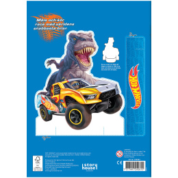 Hot Wheels Fargeleggingsbok med klistremerker i gruppen Kids / Kul og læring / Fargeleggings- og håndverksbøker / Fargebøker  hos Pen Store (133014)