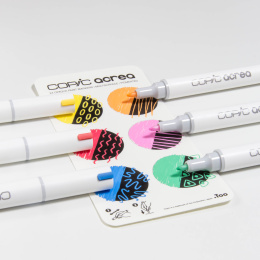 Acrea Paint Marker 6-set Vivid Colours i gruppen Penner / Kunstnerpenner / Illustrasjonmarkers hos Pen Store (133046)