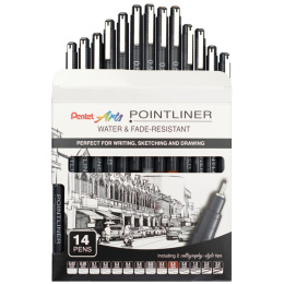 Pointliner 14-sett i gruppen Penner / Skrive / Fineliners hos Pen Store (133076)