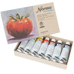 Norma Blue Oljemaling 7x35 ml i gruppen Kunstnermateriell / Kunstnerfarge / Oljemaling hos Pen Store (133140)