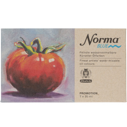 Norma Blue Oljemaling 7x35 ml i gruppen Kunstnermateriell / Kunstnerfarge / Oljemaling hos Pen Store (133140)