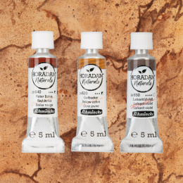 Horadam Naturals Akvarellfarge 3x5 ml Earth i gruppen Kunstnermateriell / Kunstnerfarge / Akvarellmaling hos Pen Store (133145)