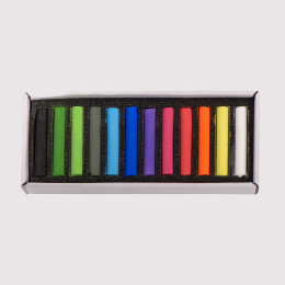 Soft Pastels Assorted 12-set i gruppen Kunstnermateriell / Kritt og blyanter / Pastellkritt hos Pen Store (133362)