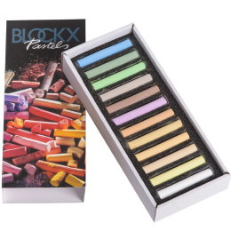 Soft Pastels Light 12-set i gruppen Kunstnermateriell / Kritt og blyanter / Pastellkritt hos Pen Store (133364)