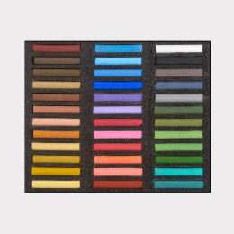 Soft Pastels Assorted 36-set i gruppen Kunstnermateriell / Kritt og blyanter / Pastellkritt hos Pen Store (133372)