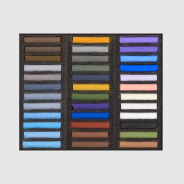 Soft Pastels Snow 36-set i gruppen Kunstnermateriell / Kritt og blyanter / Pastellkritt hos Pen Store (133376)