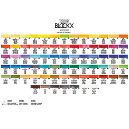 Aquarell Metallask 24-set half pan i gruppen Kunstnermateriell / Kunstnerfarge / Akvarellmaling hos Pen Store (133481)